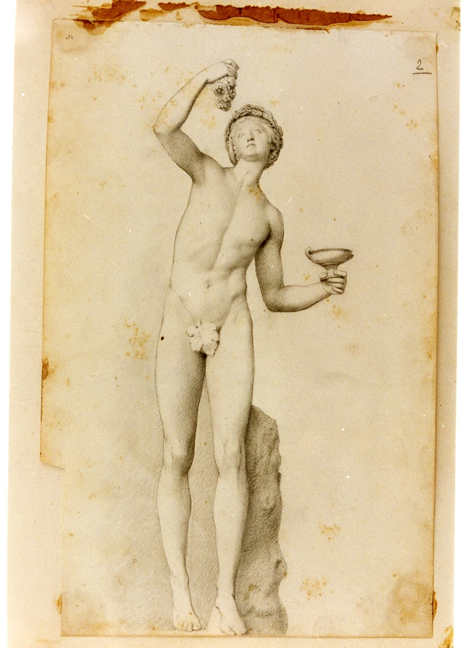 Studio con statua di Bacco - Museo Nazionale di san Martino, Napoli